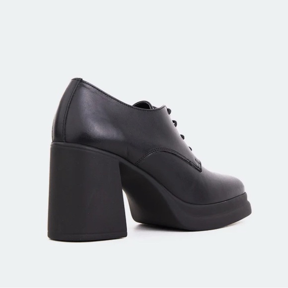 L’Intervalle Women Leather Heeled Lace-Up Oxford Shoes, - EU 41, US 10 - Picture 4 of 4